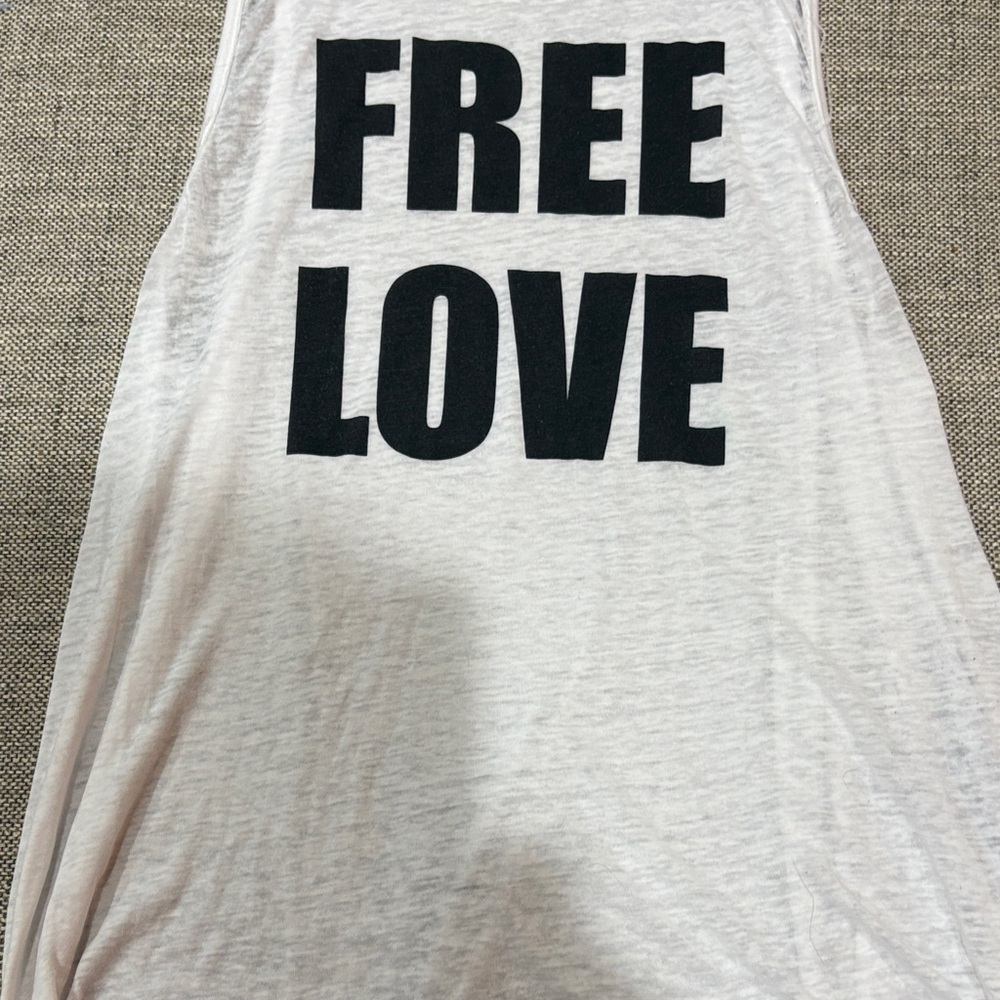 Chaser White Graphic tissue Tank